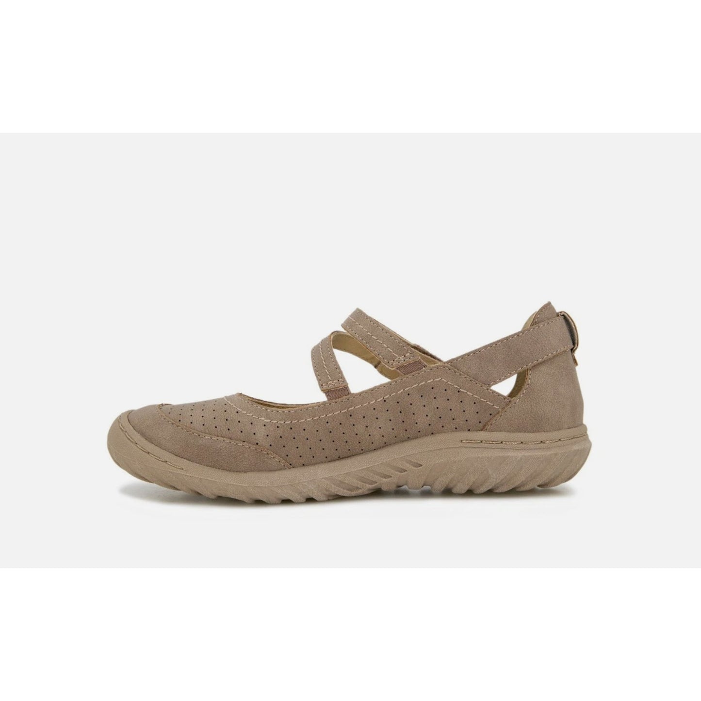 JBU Women's Fawn Mary Jane Taupe - B3FAW54, Taupe Size 9