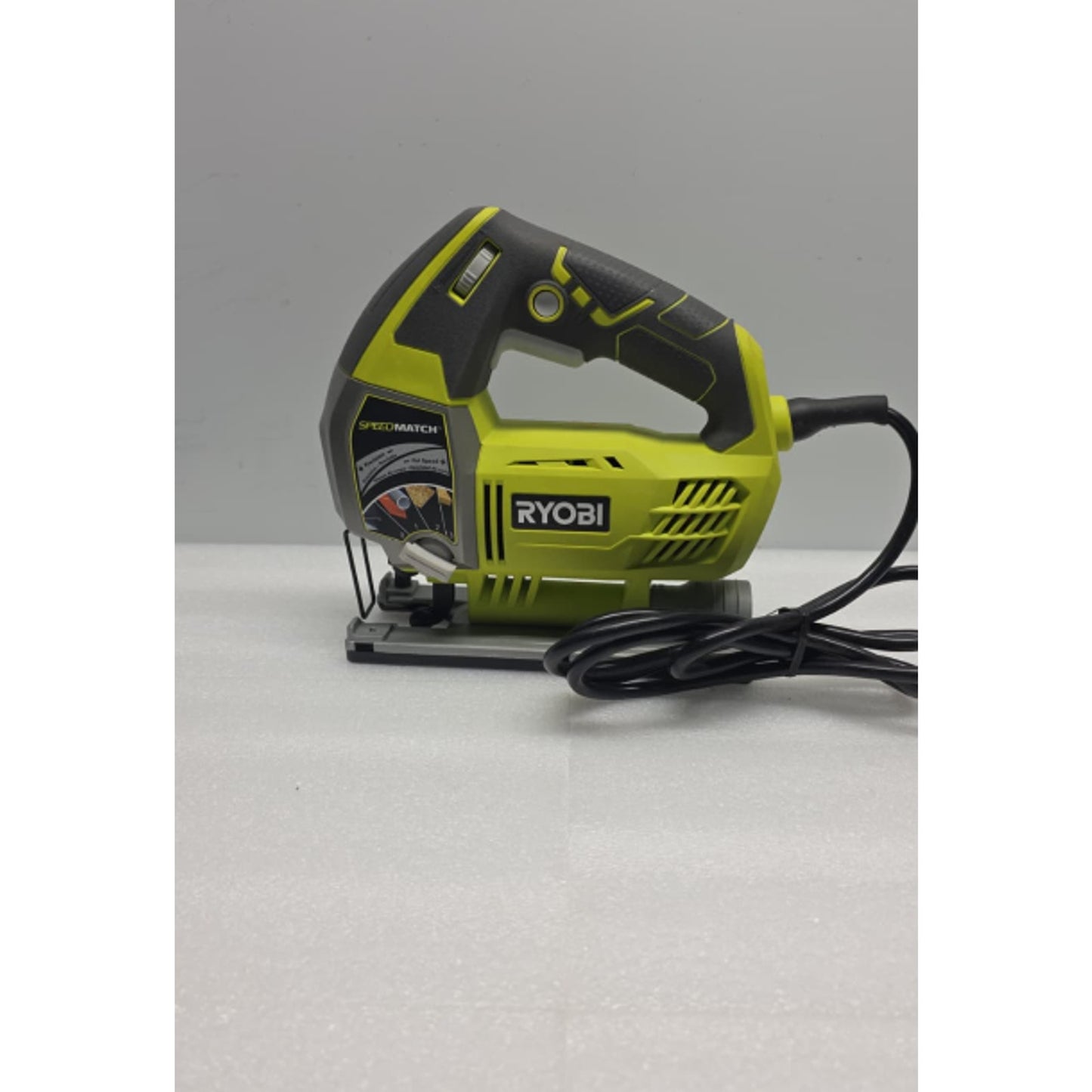 Ryobi JS651L1D 6.1A Corded Variable Speed Orbital Jigsaw w/ Power Cable