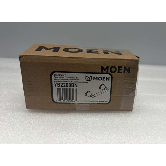 Moen Brantford Toilet Paper Holder Brushed Nickel YB2208BN NEW