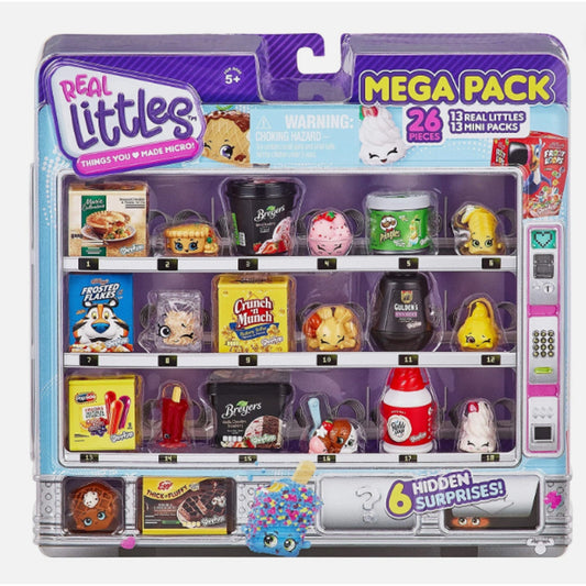 Shopkins Real Littles Mega Pack | 13 Real Littles Plus 13 Real Branded Mini Pack