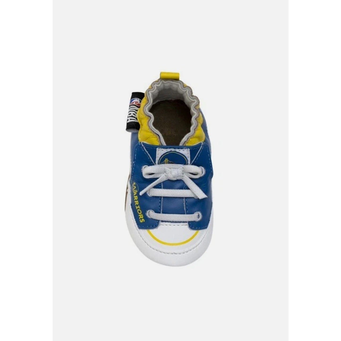 Infant Robeez Golden State Warriors NBA Soft Sole Casual Shoes 0-6 Months
