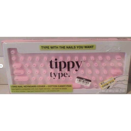 Type Keyboard Cover Compatible with Most Macs - Cotton Candy Pink 850067251194