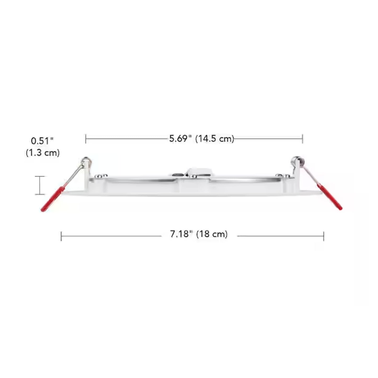 6 in. LED Round Smart RBG+ Tuneable White Canless Recessed Light for Kitchen Bat