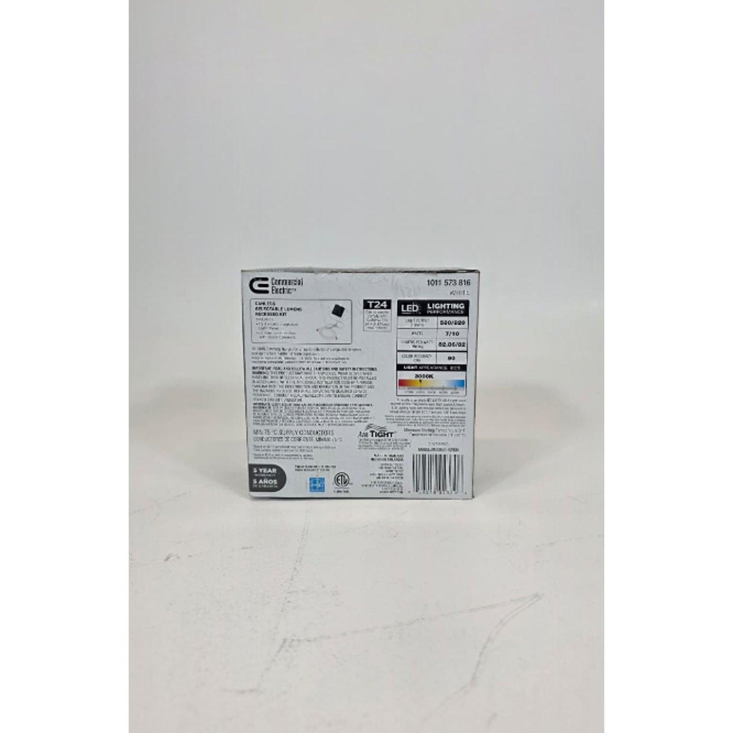 Premium Series 4 in. LED, 2-Level Lumen Select, Ultraslim Canless Recessed