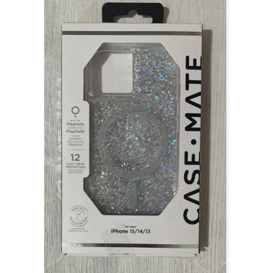 Case-Mate Twinkle Diamond MagSafe Case for Apple iPhone 15/14/13, 840171731491
