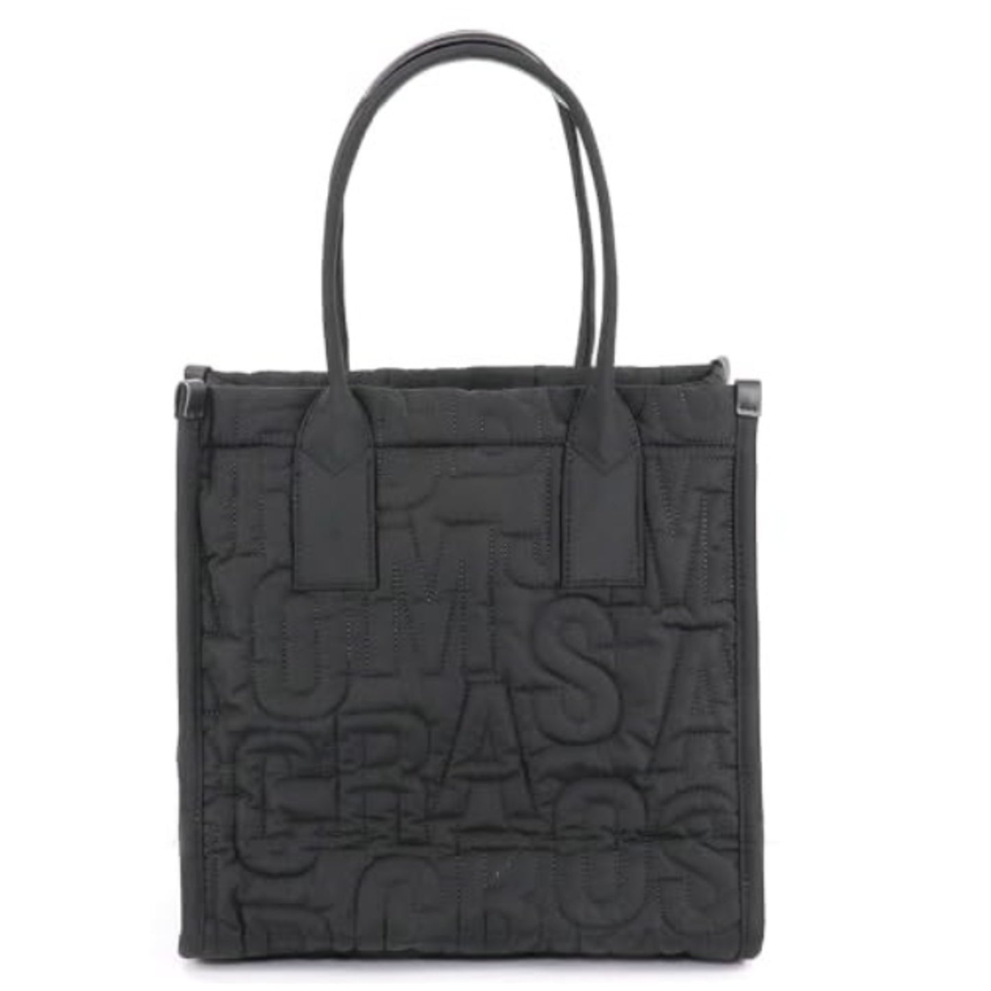 Marc Jacobs Large Nylon Quilted Tote (Black)