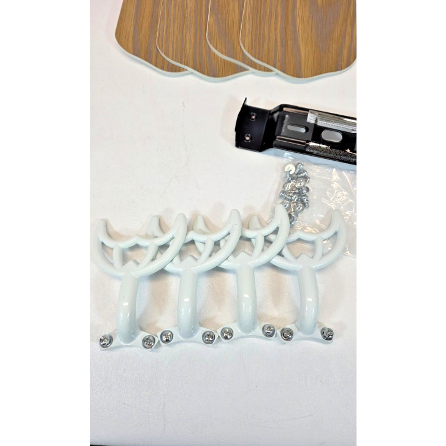 Littleton 42 in. LED Indoor White Ceiling Fan with Light Kit B148